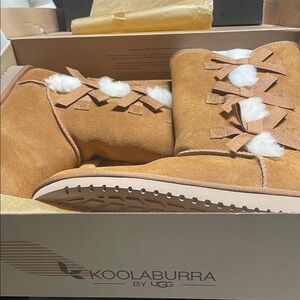UGG Koolaburra Victoria Tall Boots color chestnut